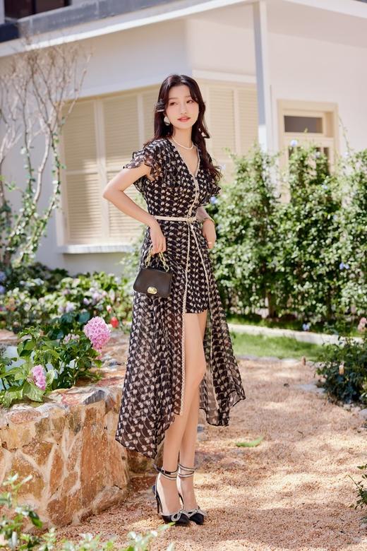 Le Malene 气质风轻薄飘逸连衣裙 20842 商品图6