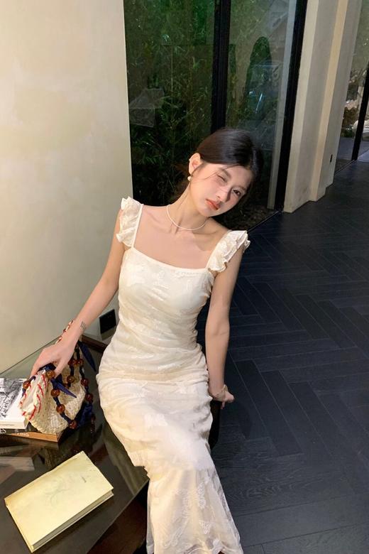 SIA SAYLOR 甜美飞飞袖显瘦连衣裙 20849 商品图2