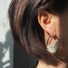心艺手作：向日葵耳环系列 Small Semi Filigree Crochet Earrings in Silver/Gold 商品缩略图7