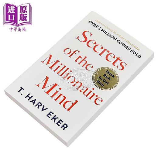 【中商原版】有钱人的想的和你不一样 哈维·艾克 Secrets Of The Millionaire Mind 英文原版 T Harv Eker 商品图1