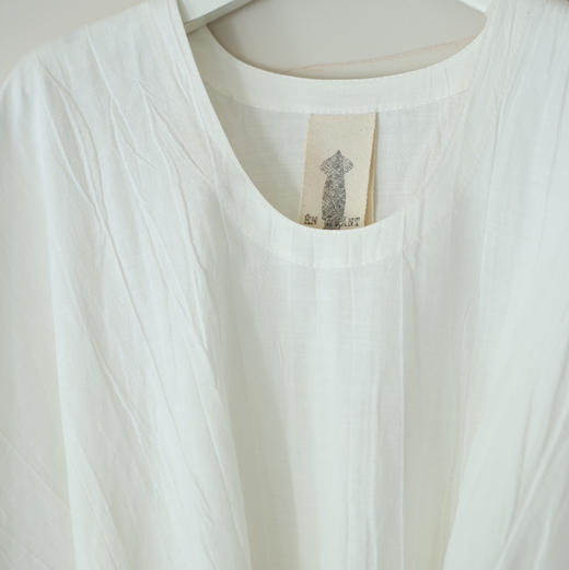 EnAvant 亚麻围裙式短袖衬衫 商品图1