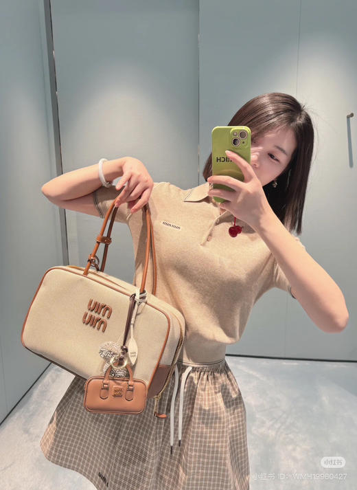 72-2 爆款 渠道圆正 miu 8041款女生针织polo衫 我穿40超级美腻 商品图5