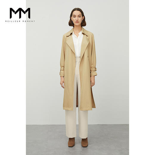 【经典款】【商场同款】麦檬春秋长风衣5998160922 商品图1