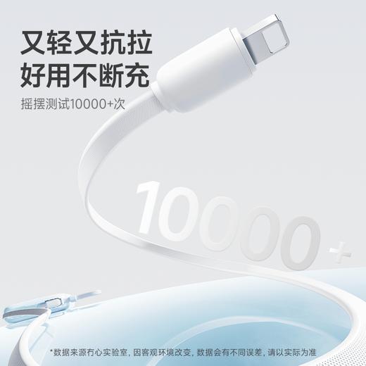 【国家3C认证】 冇心×蓝忘机联名快充移动电源  22.5W双向闪充 10000mAh大容量 双线自带苹果安卓快充 迷你便携可登机充电宝 商品图6