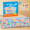 磁力象形识字识物拼图 3-6岁幼儿识字启蒙卡片快速识字阅读法儿童读物 早教书认字板汉字进阶益智玩具贴游戏 商品缩略图1