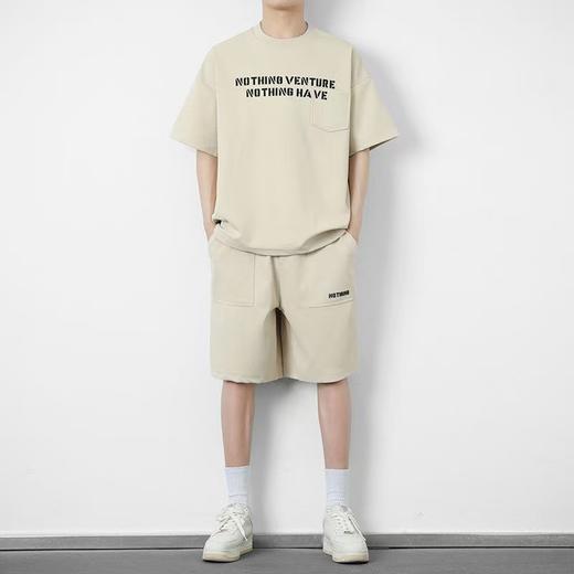 【无龄款】预售3天！2025夏季男士轻薄冰丝纯色套装H252271358 商品图3