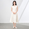 「高货wl」全新升级【铂金会员358/天猫479/差价121】(11556)洛诗琳气质收腰无袖连衣裙2025夏季新款立裁高腰显瘦A字裙 商品缩略图1