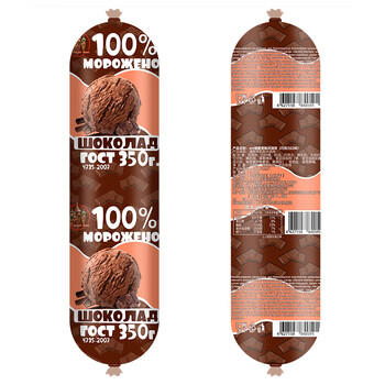 am海象皇宫俄罗斯冰淇淋香肠巧克力口味350g/根棒支冰激凌雪糕冰棍冷饮批发 商品图5