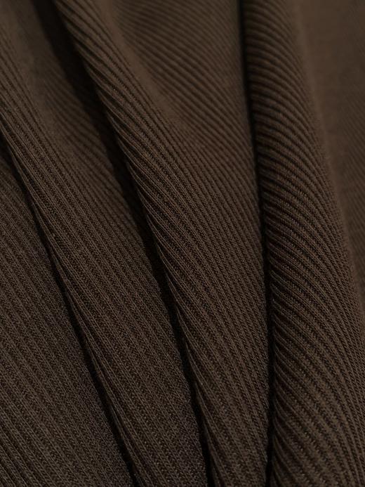 【高品质私服】【MC扭结高腰短袖正肩长裙】质地细腻柔软，亲和肌肤・舒爽通透，提气质・抬气场，简约不简单G1448-CC【无标出货 介意慎拍】 商品图13