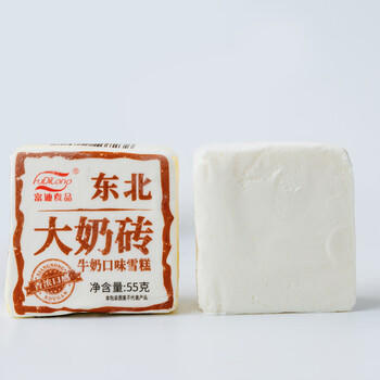 FuDiLong富迪东北大奶砖牛奶雪糕55gx8支 老式冰淇淋传统奶糕 日期新鲜 商品图1