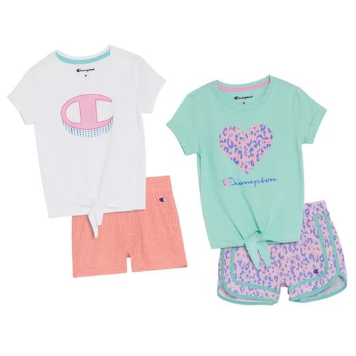 Champion儿童运动款4件装 只要￥280直邮到手，适合2-6岁 商品图0