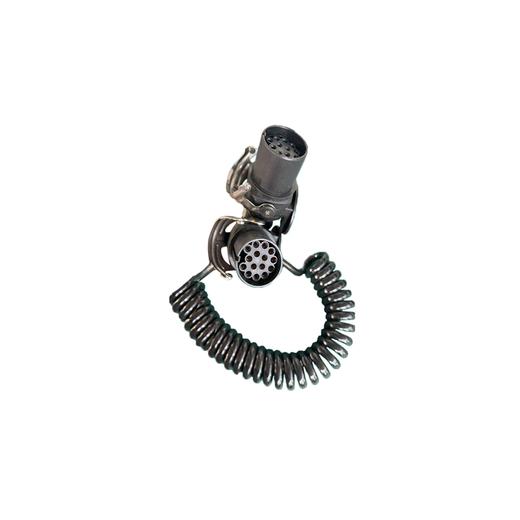 挂车15芯螺旋电缆螺旋电源线SBX 包邮 商品图1