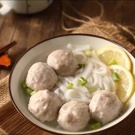 潮汕好丸意柠檬猪肉丸金不换猪肉丸猪肚丸酥脆口感潮汕特色丸子