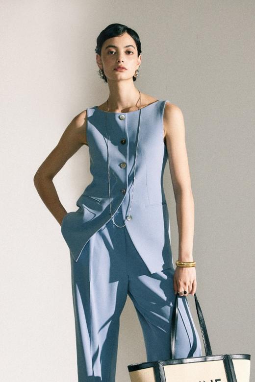 ESTELLICA 通勤无袖简约气质套装 20833 商品图2