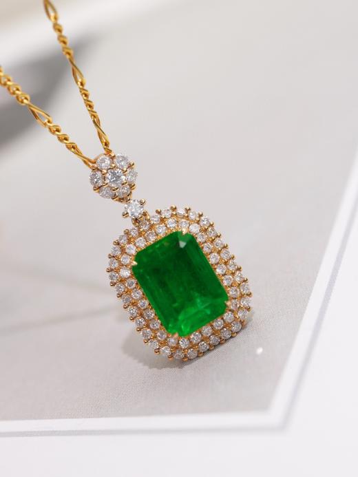 2.6ct刻面祖母绿吊坠 商品图2