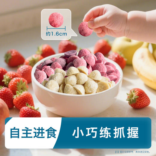 【水果原粒2盒装】 禾泱泱水果原粒 无添加白砂糖 宝宝溶豆零食 入口易溶水果溶豆 商品图7