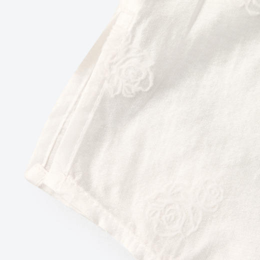 【商场同款】诗凡黎莱赛尔衬衫2025夏新款玫瑰暗纹上衣3G5120401 商品图4