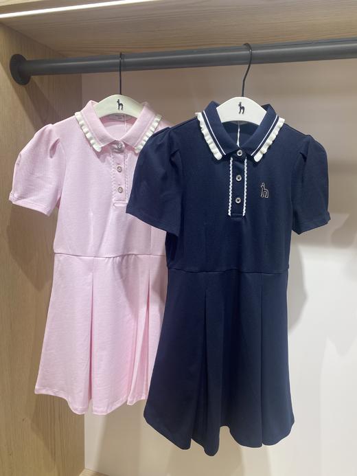 【春上新】8楼哈吉斯   短袖polo裙  吊牌价：629  活动价：503 商品图1