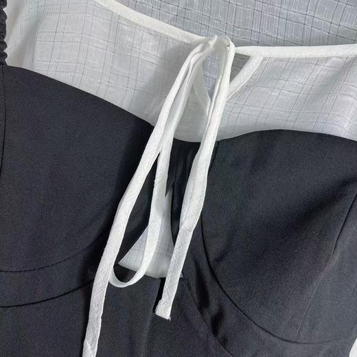 【诗铭洛可】（套装）XCA431雪纺薄衫➕吊带裙连衣裙两件套A2-2 商品图3