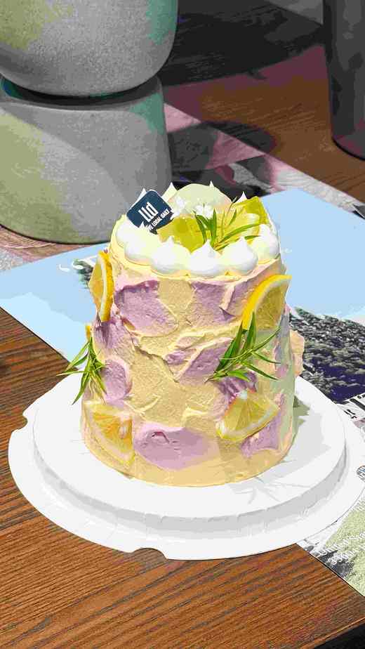 【首创低卡低脂】柠果“蔬”夏的荔枝·奶油蛋糕 商品图0