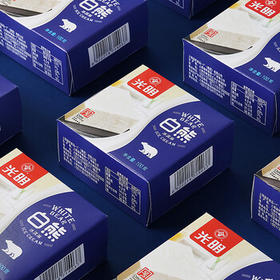 光明 白熊中砖 100g*4块 经典奶砖奶香味 冰激凌冷饮冰淇淋