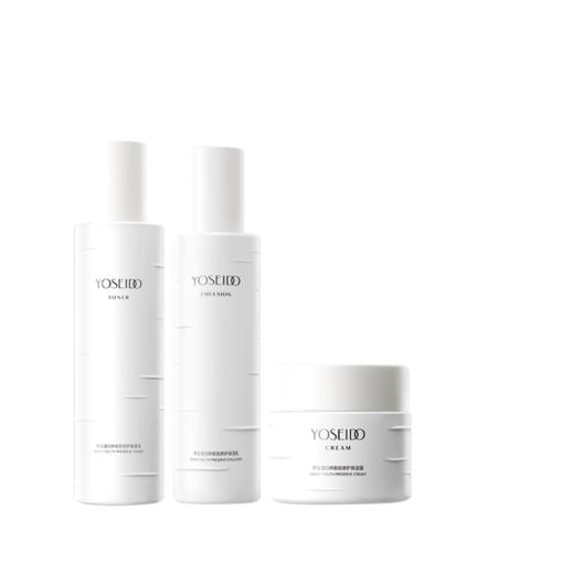 【礼盒装】养生堂白桦新肌修护套装（水150ml+乳120g+霜50g）送3片面膜 商品图1