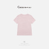 COCO ZONE 刘一一 "宝莉粉"100棉圆领多巴胺配色T恤CD1A1015 商品缩略图1