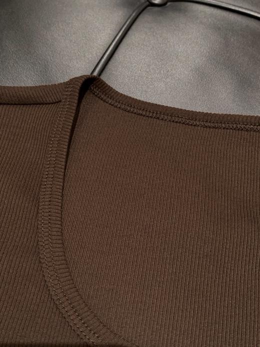 【高品质私服】【MC扭结高腰短袖正肩长裙】质地细腻柔软，亲和肌肤・舒爽通透，提气质・抬气场，简约不简单G1448-CC【无标出货 介意慎拍】 商品图12