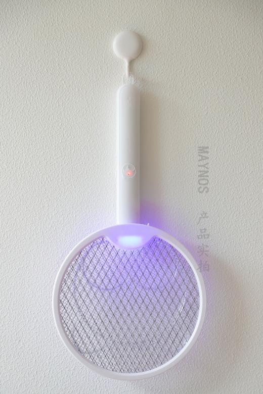 【折叠式电蚊拍】即是电蚊拍也是灭蚊灯 A-4748 商品图0