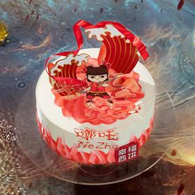 娃生日照封神！带哪吒的蛋糕让朋友圈炸了🔥⚡