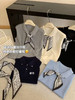 韩系POLO翻领针织衫女送丝巾冰丝2025夏季新款纽扣高级感宽松无袖上衣女 商品缩略图2
