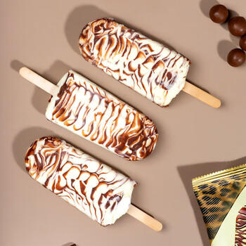 蒙牛随变经典香草口味冰淇淋75g×5支/盒雪糕冰棍奶糕（家庭装） 商品图0