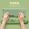 【办公也能艺术范🎨】莫奈睡莲手托&鼠标垫，细腻丝滑+记忆棉，守护你的手腕舒适每一天！ 商品缩略图1