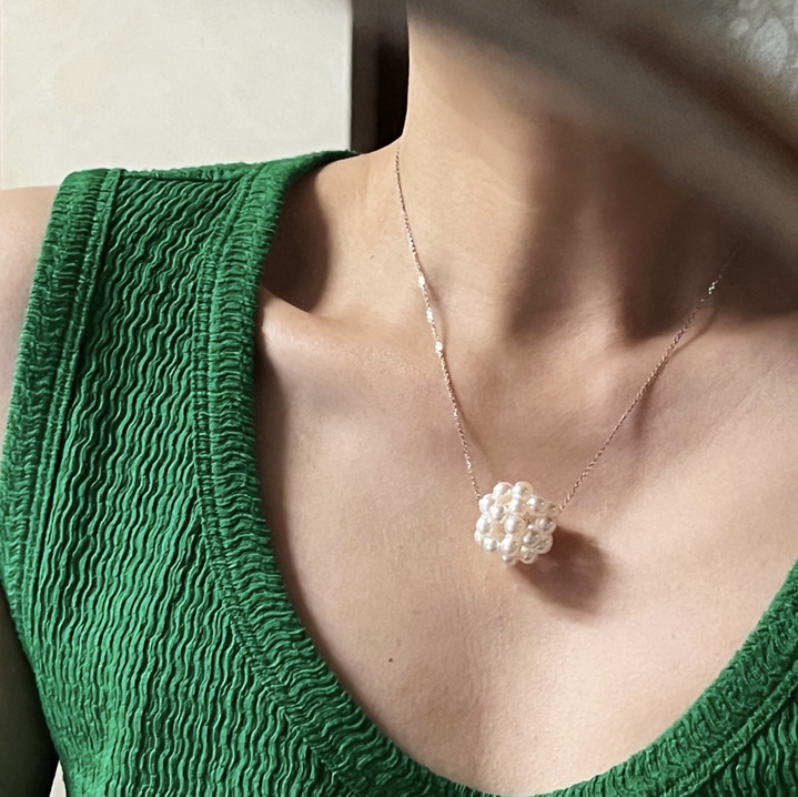 CHIC系列 18K镶AKOYA珍珠 项链