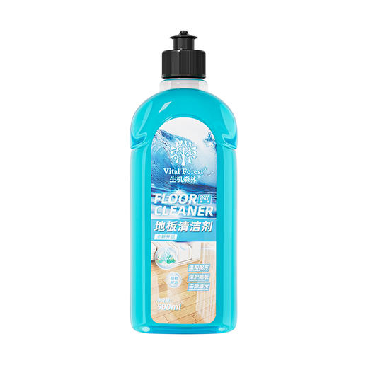 生机森林地板清洁剂瓷砖清洗剂家用去污垢神器拖地清洁液500ml*4瓶 商品图3