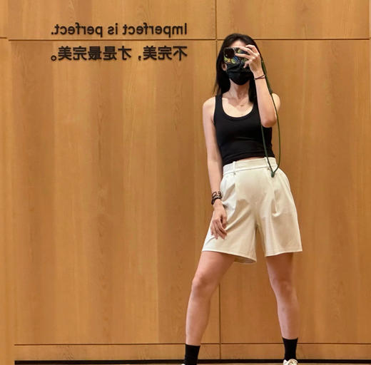 Lu家Luxtreme™ 女士7寸压胶西装短裤070202 商品图1