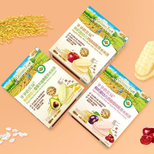 【阶梯满减】荷兰 Grandpa's Farm爷爷的农场胚芽米米饼32g 商品图0