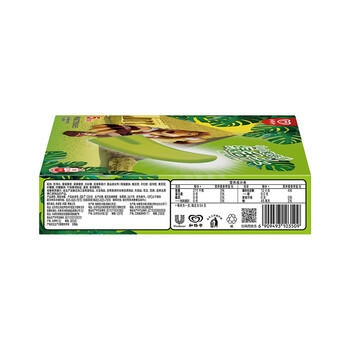 和路雪小小和路雪绿舌头苹果口味果冻冰棍冰淇淋 54g*5支 雪糕 冰激凌 商品图1