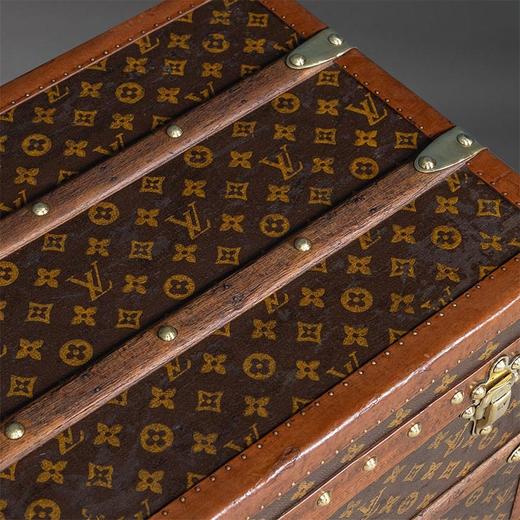 独角鹿西洋古董1930年代法国顶级奢侈品牌路易威登出品Monogram帆布经典老花款鞋箱 商品图4