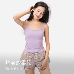 靴下物纯棉背心女士白色内搭夏外穿打底无袖上衣辣妹设计感小吊带