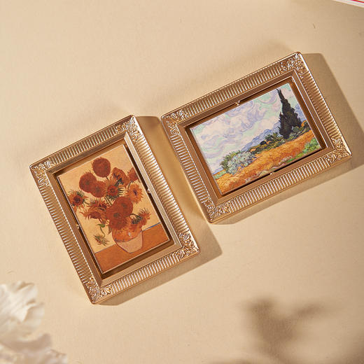 英国国家美术馆 大师系列梵高金属旋转冰箱贴 横版 /竖版 商品图2