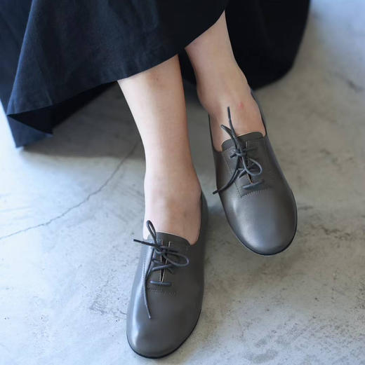 EnAvant 灰色系带小单鞋 商品图0