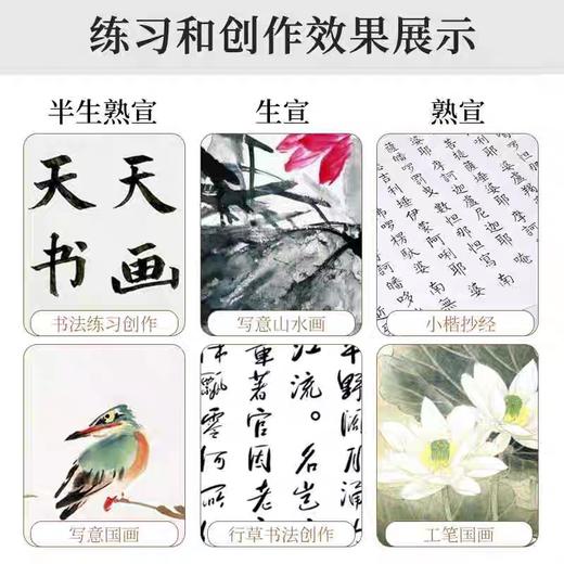 天天练书法练习宣纸/半生半熟/4K 商品图4