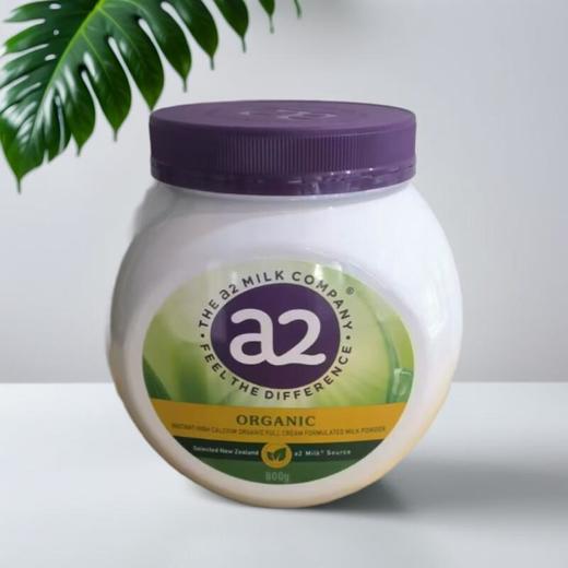 a2有机速溶全脂高钙调制乳粉 800g/罐 商品图0