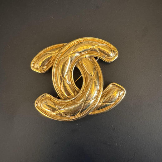 CHANEL 小鸟 金色 胸针 商品图0
