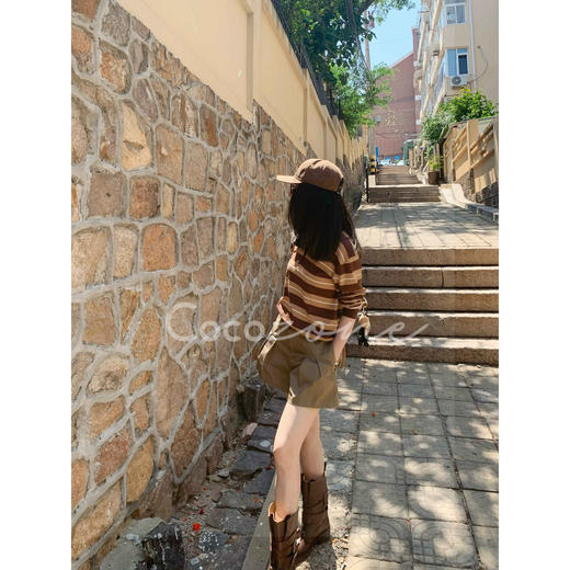 COCO ZONE 刘一一  “经典永续”100棉松弛透气精致短裤CD1A1046 商品图1