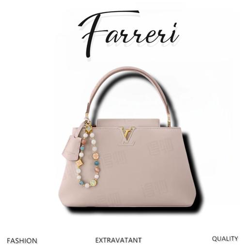 驴家  M12929灰  Capucines Souple 中号手袋 商品图0