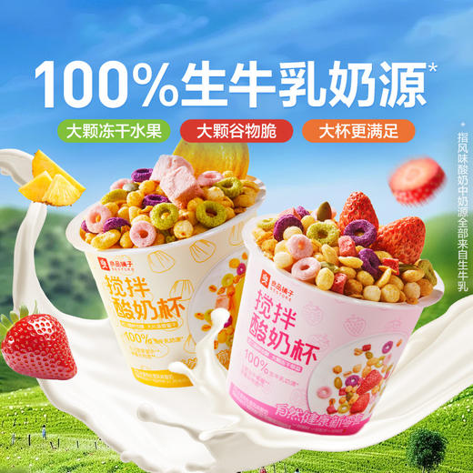 搅拌酸奶杯(菠萝蜜谷物)190g 商品图0