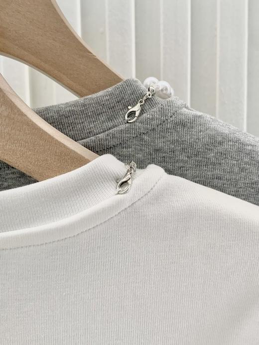 【高品质私服】【MG狗狗印花弹力短袖T恤】弹性十足却不紧绷，设计简约大方，辣妹出街必备款G1453-CC【无标出货 介意慎拍】 商品图12