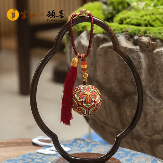 有球必应·灵山有球必应绣球挂件 商品图2